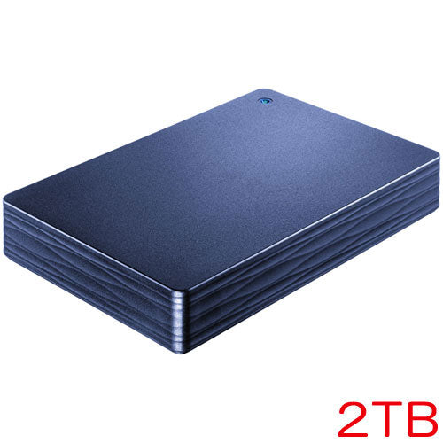 IO Data HDPH-UTR HDPH-UT2DNVR [USB3.1 GEN1/2.0 Portable HDD M Dympan blue 2TB]