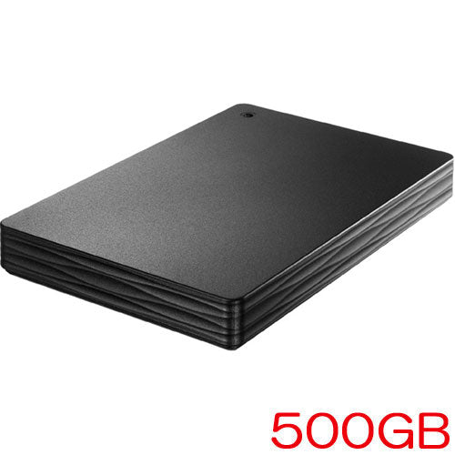 IO Data HDPH-UTR HDPH-UT500KR [USB3.1 GEN1/2.0 Portable HDD Black 500GB]