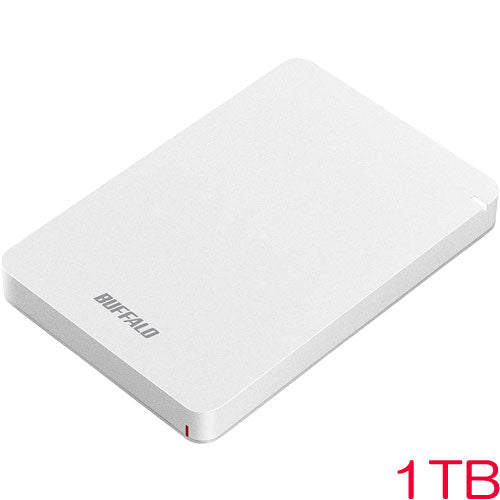 Buffalo HD-PGF1.0U3-WHA [USB3.1 (Gen1) Shock-resistant portable HDD 1TB White]