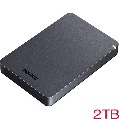 Buffalo HD-PGF2.0U3-BBKA [USB3.1 (Gen1) Shock-resistant Portable HDD 2TB Black]