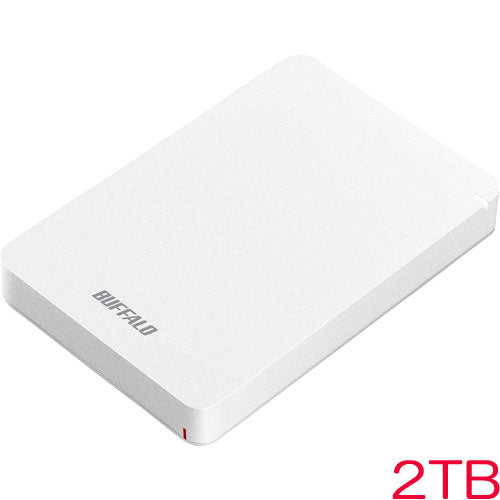 Buffalo HD-PGF2.0U3-BWHA [USB3.1 (Gen1) Shock-resistant portable HDD 2TB White]