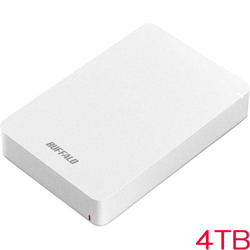 Buffalo HD-PGF4.0U3-GWHA [USB3.1 (Gen1) Shock-resistant portable HDD 4TB White]