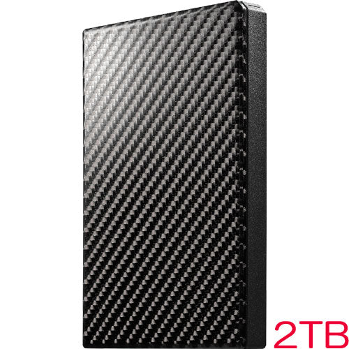 IO Data HDPT-UTS HDPT-UTS2K [USB3.1 GEN1 Portable HDD Carbon Black 2TB]