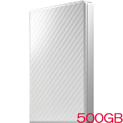 IO Data HDPT-UTS HDPT-UTS500W [USB3.1 GEN1 Portable HDD Ceramic White 500GB]