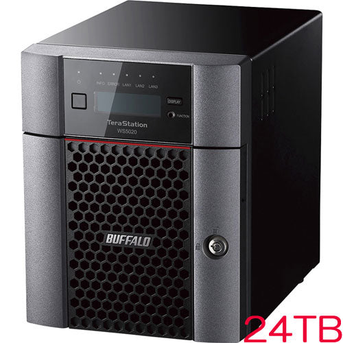 Buffalo TeraStation WS5420DN24S9 [WS IoT2019SE 4-Bay Desktop NAS 24TB]