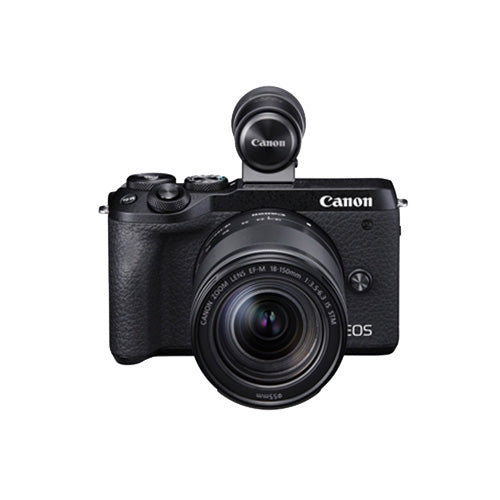 Canon EOS M6 Mark II (Black) Lens EVF kit