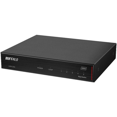 Buffalo LXW-2G5 [2.5GbE compatible 5-port switching Hub]