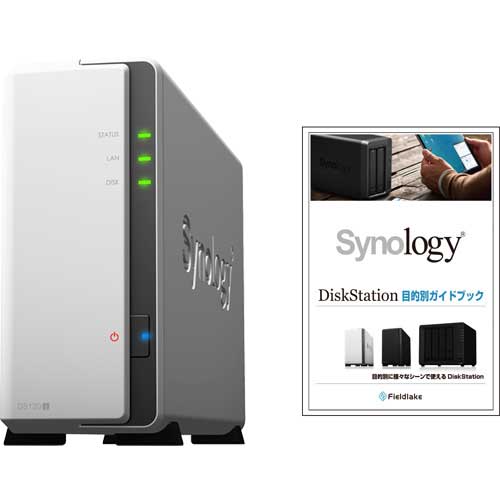 Synology DS120J/JP [★ With guidebook ★ DiskStation 1 Bay NAS 2 core 64bit CPU 512MB Memory SATA compatible]