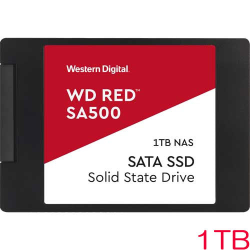 Western Digital WDS100T1R0A [WD RED SA500 NAS SATA SSD (1TB 2.5 inch 7mm thick SATA 6g 600TBW 5 years warranty)]