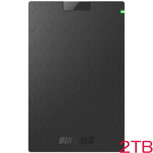 Buffalo Ministation HD-PGAC2U3-BA [USB3.2 (Gen1) Compatible Portable HDD 2TB Black]