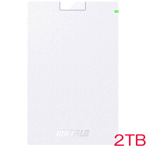 Buffalo Ministation HD-PGAC2U3-WA [USB3.2 (Gen1) Compatible Portable HDD 2TB White]