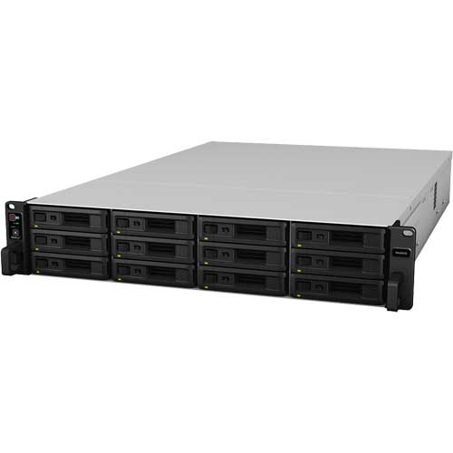 Synology SA3200D [2U12 Bay NAS DUAL controller (Xeon D-1521 8GB Memory 10GBE + GBEX2 PCIE extension) SAS Redundant power supply]