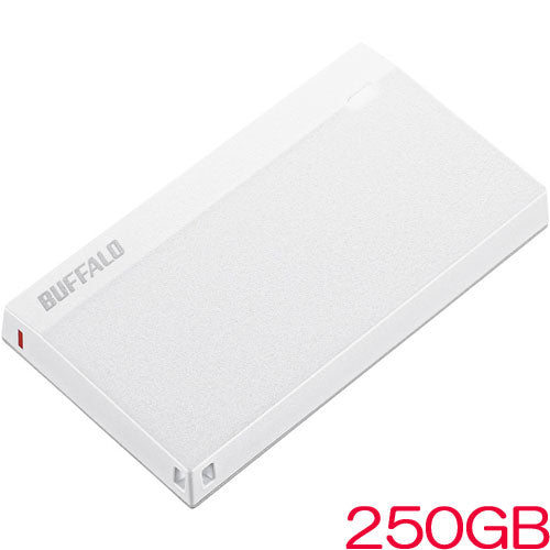 Buffalo SSD-PSM250U3-UW [USB3.2 (Gen1) Ultra-small portable SSD 250GB White]