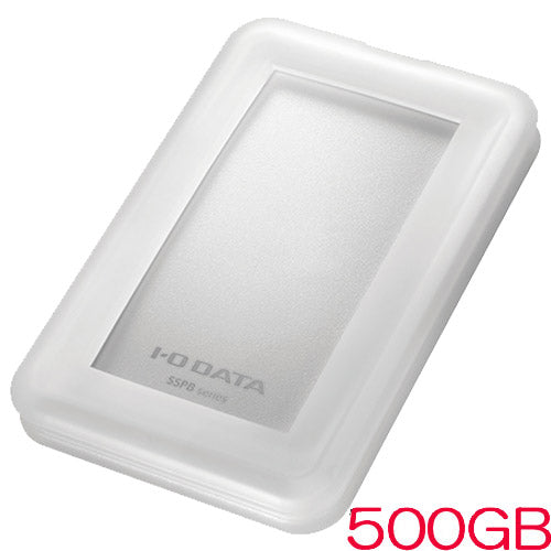 IO Data SSPB-USC500W [USB3.1 GEN2 compatible portable SSD 500GB White]