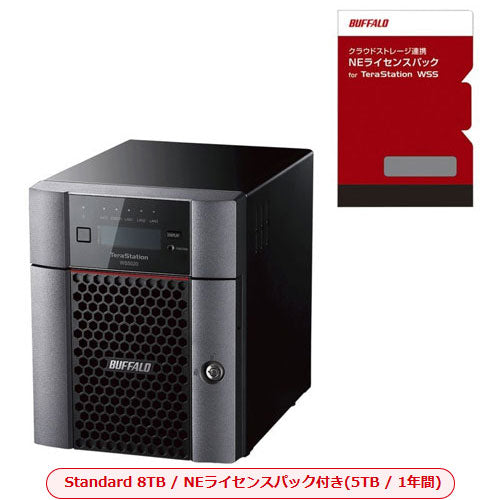 Buffalo TeraStation WSS WS5420DN08S9-1Y5 [Desktop 4-Bay NAS 8TB Std NE License Pack 1Y5TB]