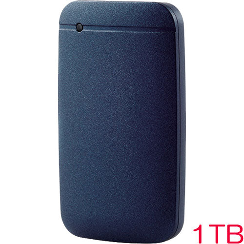 ELECOM ESD-EF1000GNVR [External SSD/USB3.2 (Gen1) compatible/1TB/Navy]