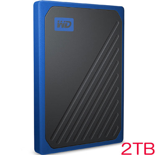 Western Digital WDBMCG0020BBT-JESN [My Passport Go Portable SSD 2TB Blue]