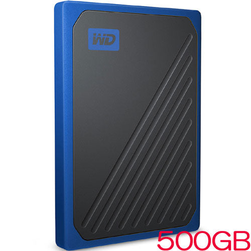 Western Digital WDBMCG5000ABT-JESN [My Passport Go Portable SSD 500GB Blue]