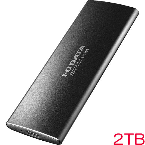 IO Data SSPF-USC2T [USB3.2 GEN2 compatible portable SSD 2TB]