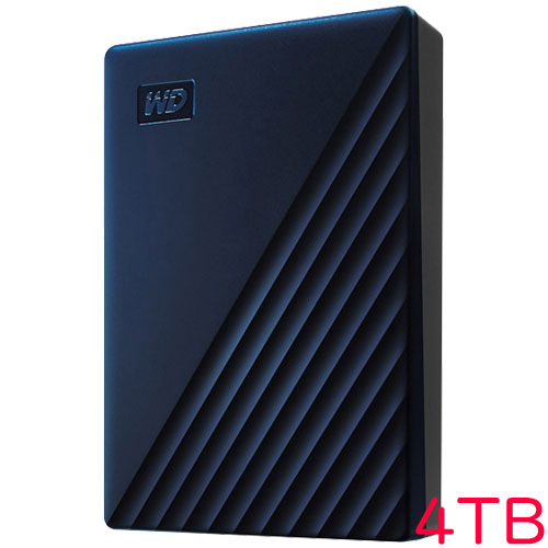 Western Digital WDBA2F0040BBL-JESE [My Passport for Mac 4TB Blue]