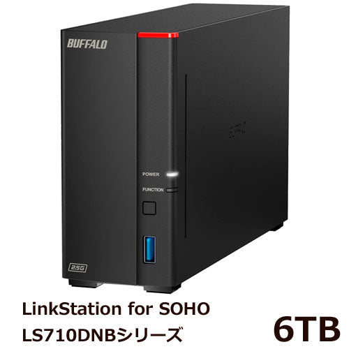 Buffalo LS710DN0601B [LS710DNB NAS 1 bay 6TB for link station SOHO]