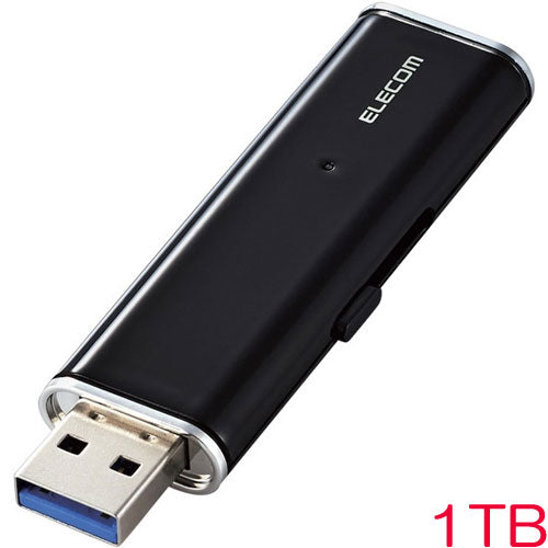 ELECOM ESD-EMN1000GBK [External SSD/Portable/Ultra-small/1TB/Black]