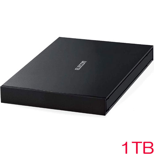 ELECOM ESD-EJ1000GBK [External SSD/Portable/USB3.2 (Gen1)/1tb/ Black]