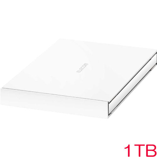 ELECOM ESD-EJ1000GWh [External SSD/Portable/USB3.2 (Gen1)/1tb/ White]