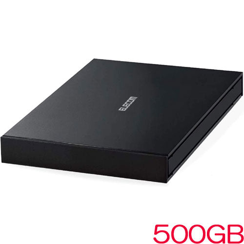 ELECOM ESD-EJ0500GBK [External SSD/Portable/USB3.2 (Gen1)/500GB/ Black]