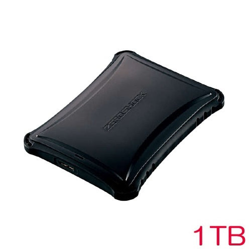 ELECOM ESD-ZSA1000GBK [External SSD/USB3.2 (Gen1) compatible/1TB/Black]