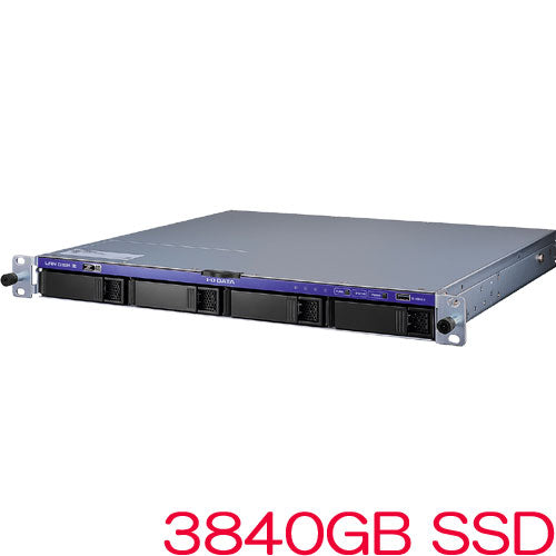 IO DATA HDL4-Z19SATA-U HDL4-Z19SATA-S4-U [WS IoT2019 Storage Std 1U NAS 3840GB SSD]