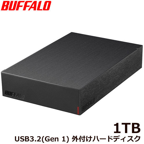 Buffalo HD-LE1U3-BB [USB3.2 (Gen.1) Compatible HDD 1TB Black]