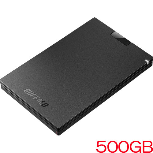 Buffalo SSD-PGC500U3-BC [USB3.2 Portable SSD Type-A & C 500GB]