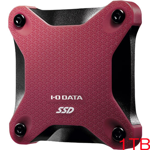 IO Data SSPH-UA1RB [USB3.2 GEN1 Portable SSD 1TB Wine Red]