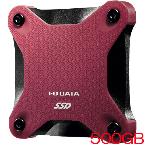 IO Data SSPH-UA500RB [USB3.2 GEN1 Portable SSD 500GB Wine Red]