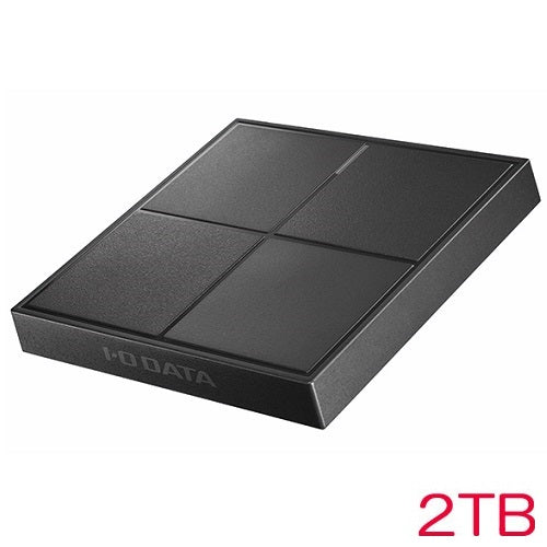 IO Data SSPL-UT2K [USB3.2 GEN1 Portable SSD 2TB Bitter Black]