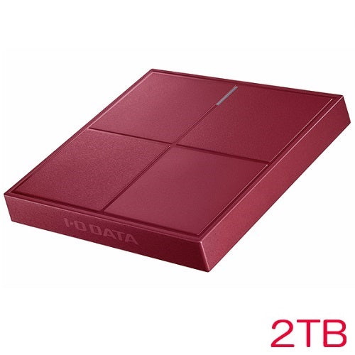 IO Data SSPL-UT2R [USB3.2 GEN1 Portable SSD 2TB Raspberry Red]