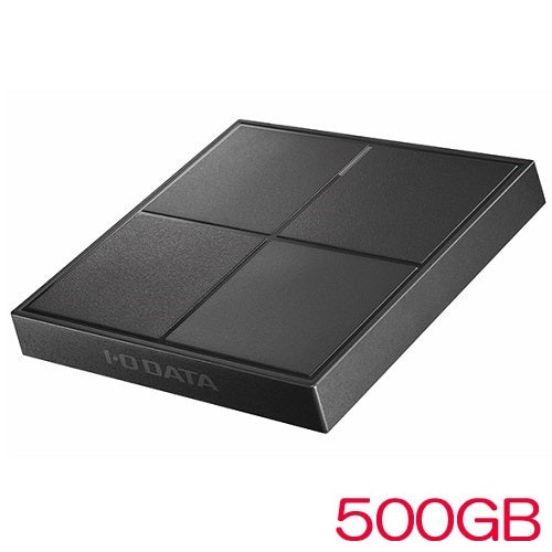 IO Data SSPL-UT500K [USB3.2 GEN1 Portable SSD 500GB Bitter Black]