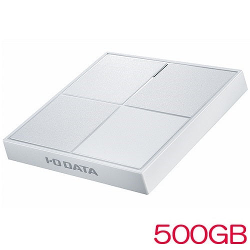 IO Data SSPL-UT500W [USB3.2 GEN1 Portable SSD 500GB Milk White]