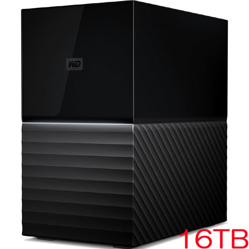 Western Digital My Book Duo (2021EX) WDBFBE0160JBK-JEX [My Book Duo (2021EX) 16TB Black]