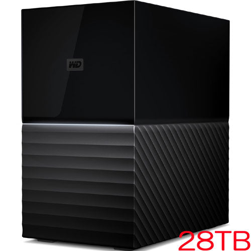 Western Digital My Book Duo (2021EX) WDBFBE0280JBK-JEX [My Book Duo (2021EX) 28TB Black]