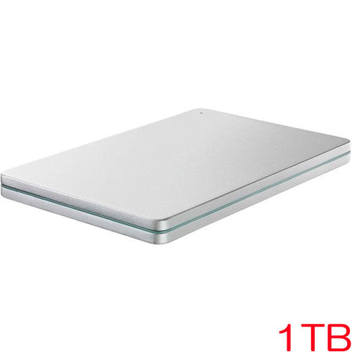 IO Data HDPX-UTSC1S [USB3.2 compatible Portable HDD 1TB Silver x Green]