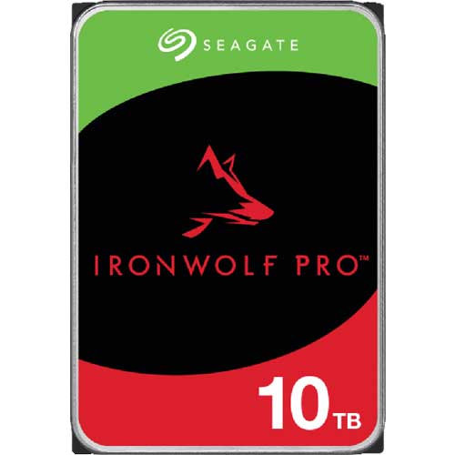 SEAGATE ST10000NE000 [HDD Ironwolf Pro for NAS (10TB 3.5 inch SATA 6G 7200RPM 256MB CMR)]