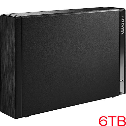 IO Data HDD-UT6K [TV recording & PC compatible external HDD 6TB Black]