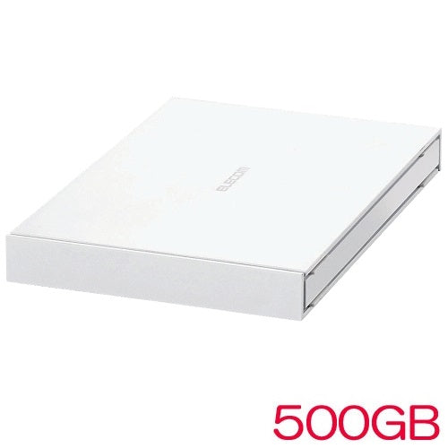 ELECOM ESD-EJ0500GWHR [External portable SSD/USB3.2 (Gen1)/500GB/White]