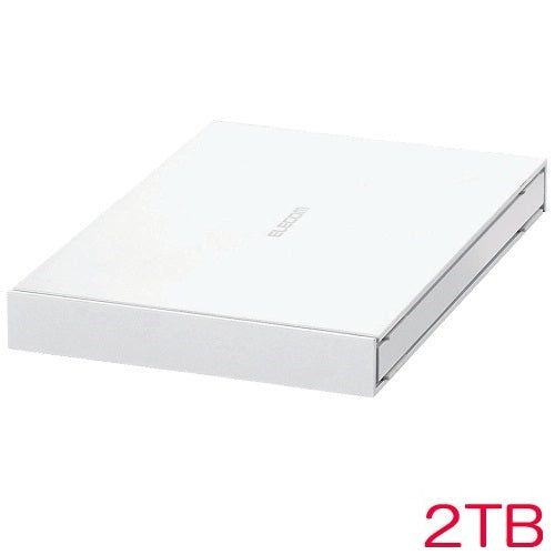 ELECOM ESD-EJ2000GWHR [External portable SSD/USB3.2 (Gen1)/2TB/White]