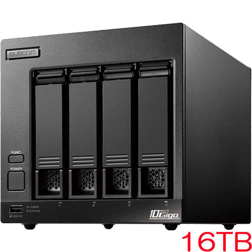 Elecom NSB-74D16TW22 [WS IoT 2022 NAS/Atom/Workgroup/4bay/16TB]