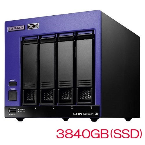 Io Data HDL4-Z22SATAS4 [WS IoT2022SS 4 Drive NAS SSD 3840GB]