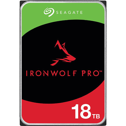 SEAGATE ST18000 NT001 [HDD Ironwolf Pro for NAS (18TB 3.5 inch SATA 6G 7200RPM 256MB Helium CMR)]