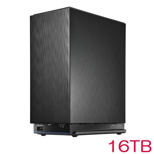 IO DATA HDL2-AAXWB HDL2-AAX16WB [2.5GbE Linux 2 drive BOX type NAS 16TB]